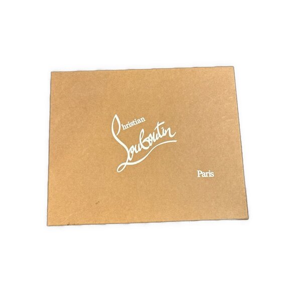 christian louboutin Tan White Shoe Box Gift Box - Picture 1 of 1